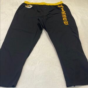MIZZOU SIDELINE SLEEPWEAR SIZE L Black and Gold Men's Pants